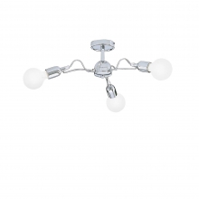 PLAFONIERA IN METALLO CROMATO - ROSSINI ILLUMINAZIONE 2598/3 product photo