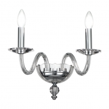 APPLIQUE IN CRISTALLO 2 LUCI - ROSSINI ILLUMINAZIONE AMA006 product photo