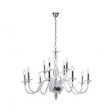 SOSPENSIONE CRISTALLO E24 8+4 40W - ROSSINI ILLUMINAZIONE AMA008 product photo