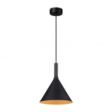 SOSPENSIONE E14 NERO ORO SAT - ROSSINI ILLUMINAZIONE ASI101N product photo