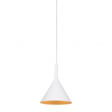 SOSPENSIONE E14 BIANCO ORO SAT - ROSSINI ILLUMINAZIONE ASI102BOS product photo