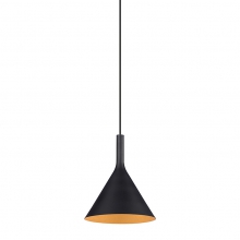 SOSPENSIONE E14 NERO ORO SAT - ROSSINI ILLUMINAZIONE ASI102N product photo