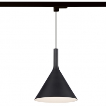 SOSP.E27 PER B.TRIFASE NERO BIANCO - ROSSINI ILLUMINAZIONE ASI203NB product photo