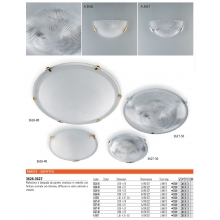 LAMPADA PARETE VETRO CRISTALLO - ROSSINI ILLUMINAZIONE A.3627 - ROSSINI ILLUMINAZIONE A.3627 product photo