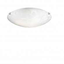 PLAFONIERA VETRO DECORO FILI ARG. - ROSSINI ILLUMINAZIONE BAL003 product photo