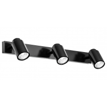 LAMPADA PARETE GU10 NERO 3X35W - ROSSINI ILLUMINAZIONE BEO003N product photo
