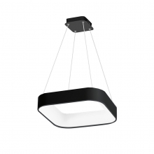 SOSPENSIONE LED 3K NERO 60W ALLUM - ROSSINI ILLUMINAZIONE CHO004N product photo