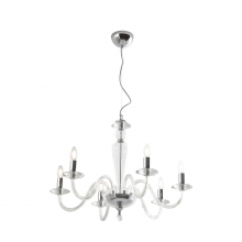 SOSP. 6 LUCI IN VETRO TRASPARTENTE - ROSSINI ILLUMINAZIONE CRI002CRI product photo