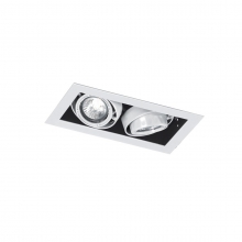FARETTO CARDAN INCASSO 2X40W 230V - ROSSINI ILLUMINAZIONE DIG002B - ROSSINI ILLUMINAZIONE DIG002B product photo