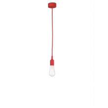 SOSPENSIONE IN SILICONE ROSSO - ROSSINI ILLUMINAZIONE LEK001R product photo