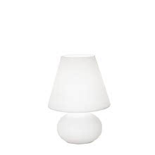 LAMPADA DA TAVOLO VETRO BIANCO LATT - ROSSINI ILLUMINAZIONE P.10850-30 product photo
