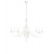 LAMPADARIO METALLO BIANCO 8 LUCI - ROSSINI ILLUMINAZIONE BOL002 product photo Photo 01 2XS