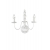 APPLIQUE METALLO BIANCO - ROSSINI ILLUMINAZIONE BOL004 product photo Photo 01 2XS