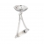PLAFONIERA ALOGENA CROMO 230V/160W - ROSSINI ILLUMINAZIONE DAL001CR product photo Photo 01 2XS