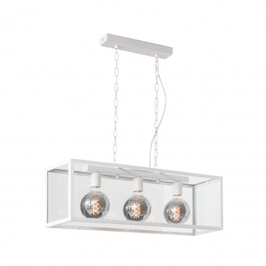 SOSPENSIONE E27 BIANCO 3X75W - ROSSINI ILLUMINAZIONE AIS003B product photo Photo 01 3XL