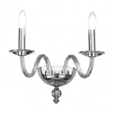 APPLIQUE IN CRISTALLO 2 LUCI - ROSSINI ILLUMINAZIONE AMA006 product photo Photo 01 3XL