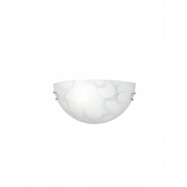 APPLIQUE VETRO DECORO FILI ARGENTO - ROSSINI ILLUMINAZIONE BAL005 product photo Photo 01 3XL