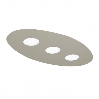 PLAFONIERA OVALE 3XGX53 - ROSSINI ILLUMINAZIONE BUB002TGX53 product photo Photo 01 3XL