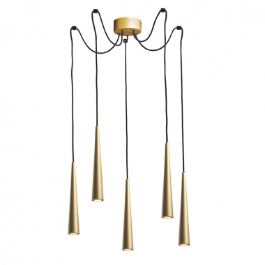 SOPENSIONE METALLO OTT.SAT. 5 LUCI - ROSSINI ILLUMINAZIONE COR003OTS product photo Photo 01 3XL