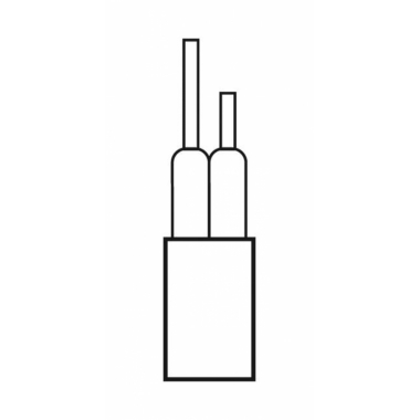CAVO TONDO MULTIPOLARE 2X0,75 100MT - ROSSINI ILLUMINAZIONE C.82-100 product photo Photo 01 3XL