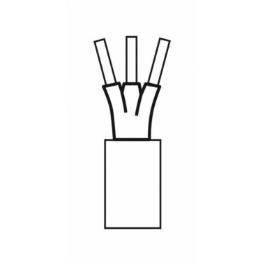 CAVO TONDO MULTIPOLARE 3X0,75 100MT - ROSSINI ILLUMINAZIONE C.83-100 product photo Photo 01 3XL