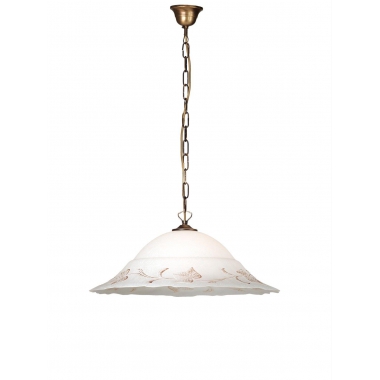 SOSPENSIONE VETRO SCAVO CON DECORO - ROSSINI ILLUMINAZIONE FEN002 product photo Photo 01 3XL