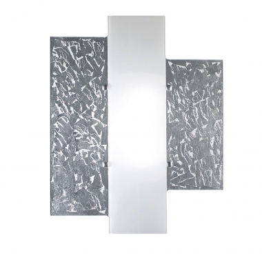 LAMPADA DA PARETE CON DECORI - ROSSINI ILLUMINAZIONE PLA003ARG product photo Photo 01 3XL