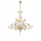 LAMPADARIO IN VETRO GRANIGLIA - ROSSINI ILLUMINAZIONE 2041/6 product photo