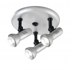 PLAF.D.23CM 3X42W E14 MET.LACC.DIFF.ORIENT. - ROSSINI ILLUMINAZIONE 5540/B product photo