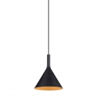 SOSPENSIONE E14 NERO ORO SAT - ROSSINI ILLUMINAZIONE ASI102N product photo