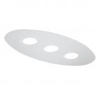 PLAFONIERA OVALE 3XGX53 - ROSSINI ILLUMINAZIONE BUB002BGX53 product photo