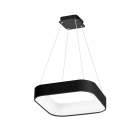 SOSPENSIONE LED 3K NERO 60W ALLUM - ROSSINI ILLUMINAZIONE CHO004N product photo