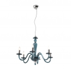 SOSP. 6 LUCI IN VETRO OTTANIO - ROSSINI ILLUMINAZIONE CRI002OTN product photo