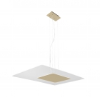 SOSPENSIONE LED  2700K ORO SAT 24W - ROSSINI ILLUMINAZIONE CRY003OS product photo