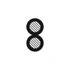 PIATTINA 2X0,75 NERO 100 MT - ROSSINI ILLUMINAZIONE C.1-275-N-100 product photo