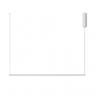 SOSPENSIONE LED 3K BIANCO 18W - ROSSINI ILLUMINAZIONE DAS104B product photo