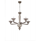 LAMPADARIO MURANO FUME' 5 LUCI - ROSSINI ILLUMINAZIONE MAC001FU product photo