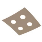 LAMPADA SOFFITTO 4XGX53 SABBIA - ROSSINI ILLUMINAZIONE SPN002S product photo
