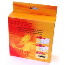 GUAINA TERMORESTRINGENTE IN DISPENSER A BASSO SPESSORE GIALLO/VERDE IND 3X1,5 MT 7 - RAYTECH LST/TEC/GV3/1,5 product photo