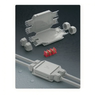 CASSETA MINI DI GIUNZIONE A 4 VIE EXTRA COMPATTA PRERIEMPITO IN GEL IP68/IP69K 3X4MM - RAYTECH BOB4 product photo Photo 01 3XL