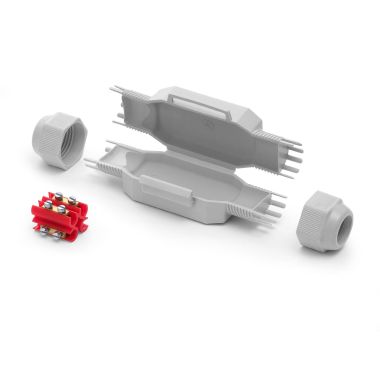 GIUNTO IN LINEA IP68/69 EXTRA-COMPATTO PRERIEMPITO IN GEL - RAYTECH DINO product photo Photo 02 3XL