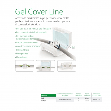 GIUNTO MINI ACCESSORIO IPX8 PRERIEMPITO IN GEL PER MORSETTI TENSIONE 0,6/1 KV - RAYTECH OHM product photo Photo 02 3XL