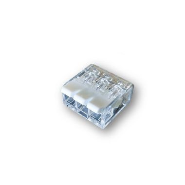 RAYBLOCK B3 (cf 30 pz) Connettori compatti a 3 leve per inserimento monodirezionale. Sezione: 0.5 - 4 mm2 -  450 V- 32 A - RAYTECH RAYBLOCKB3 product photo Photo 01 3XL