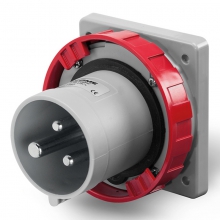 SPINA DA INCASSO 63A 2 POLI + TERRA 9H 380-415V - SCAME PARRE 2486398 product photo