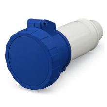 PRESA VOLANTE 2 POLI + TERRA 16A 6H  250V IP67 EUREKA - SCAME PARRE 3161643 product photo