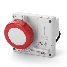 PRESA INCASSO OMNIA C/FUSIBILE 3P+N 32A 6H IP67 - SCAME PARRE 4063287 product photo