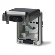 PRESA P 40 CONTENITORE DOMOPLUS ITALIANA (PLURIST.) IP66 - SCAME PARRE 5706405 product photo