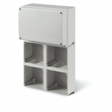 SISTEMA DERIVAZIONE + 4 PRESE OMNIA - SCAME PARRE 5720316 product photo