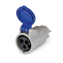 ADATT.PR.2P+T 16A IB/SP.2P+T 16A UNEL.250V IP20 - SCAME PARRE 610383 - SCAME PARRE 610383 product photo