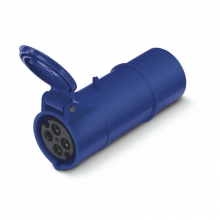 ADATTATORI CEE 3 POLI + TERRA 32/16A 9H - SCAME PARRE 6103464 product photo